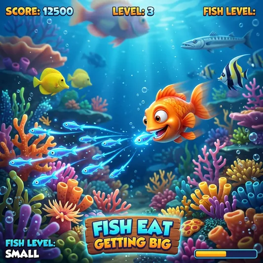 Fish Eat Getting Big game